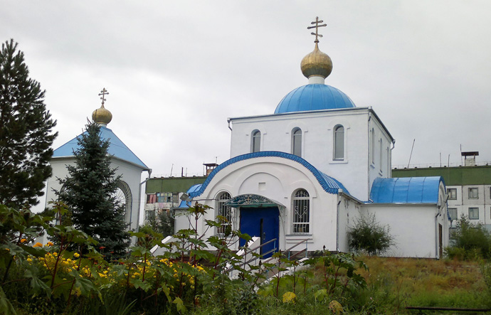 Храм всех святых Усть Илимск