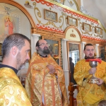 В праздник Смоленской иконы Божией Матери епископ Варнава совершил Божественную литургию в Христорождественском соборе Павлодара