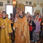 В праздник Смоленской иконы Божией Матери епископ Варнава совершил Божественную литургию в Христорождественском соборе Павлодара