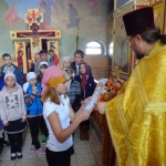 В Воскресенском храме города Аксу состоялось празднование церковного новолетия и начала нового учебного года в приходской воскресной школе