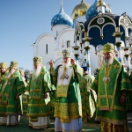 В день преставления преподобного Сергия Радонежского Управляющий Павлодарской епархией принял участие в торжествах в Троице-Сергиевой лавре