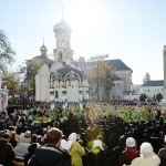 В день преставления преподобного Сергия Радонежского Управляющий Павлодарской епархией принял участие в торжествах в Троице-Сергиевой лавре