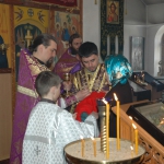 Благочинный Павлодарского церковного округа посетил Троицкий приход села Железинка