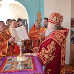 Престольный праздник в Иверско-Серафимовском соборе города Экибастуза