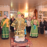 Престольный праздник нижнего храма Иверско-Серафимовского собора города Экибастуза