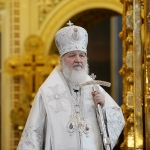 Епископ Варнава принял участие в Патриаршей Божественной литургии в кафедральном соборном Храме Христа Спасителя в Москве