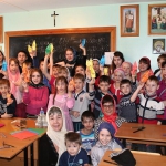 Праздничные пасхальные мероприятия прошли в воскресной школе Иверско-Серафимовского собора Экибастуза