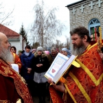 В Светлую Среду епископ Варнава совершил Литургию в Трехсвятительском храме села Теренколь