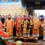 В день памяти мучениц Веры, Надежды, Любови и матери их Софии епископ Варнава принял участие в праздновании сорокалетия церковного служения митрополита Астанайского и Казахстанского Александра