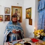 Престольный праздник отметили в молебном доме в честь Казанской иконы Божией Матери села Жанабет Качирского района