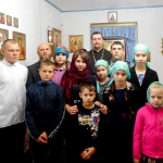 Престольный праздник отметили в молебном доме в честь Казанской иконы Божией Матери села Жанабет Качирского района