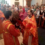 В Благовещенском кафедральном соборе Павлодара молитвенно почтили память преподобной Евфросинии, игумении Полоцкой