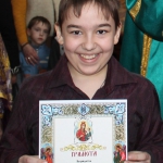 В Иверско-Серафимовском соборе Экибастуза наградили победителей интернет-викторины «Весна духовная»