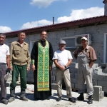 В храме во имя Святителя Николая Чудотворца города Павлодара началось возведение колокольни
