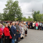 Священнослужители епархии приняли участие в траурных мероприятиях, посвященных Дню памяти жертв политических репрессий