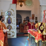 В день памяти апостола любви в Благовещенском кафедральном соборе совершена Божественная литургия