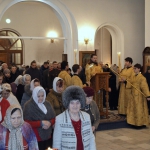 Воскресную литургию в  Благовещенском кафедральном соборе Павлодара совершил епископ Павлодарский и Экибастузский Варнава