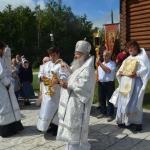 В день праздника Рождества Пророка, Предтечи и Крестителя Господня Иоанна в Иоанно-Предтеченском храме села Орловка отметили престольный праздник