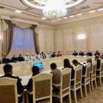 Встреча представителей АНК, религиозных конфессий и общественных объединений с депутатами Мажилиса Парламента Республики Казахстан