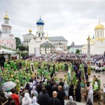Управляющий Павлодарской епархии принял участие в торжествах, посвященных 600-летию обретения мощей преподобного Сергия Радонежского