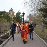 Во вторник Светлой седмицы в Иверско-Серафимовском соборе города Экибастуза отметили престольный праздник