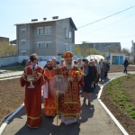 В Светлый четверг епископ Варнава совершил Божественную литургию в Воскресенском храме города Аксу