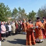 В Светлый четверг епископ Варнава совершил Божественную литургию в Воскресенском храме города Аксу