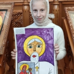 Конкурс рисунка и открытый урок, посвященные 600-летию обретения мощей преподобного Сергия Радонежского прошли в Экибастузе