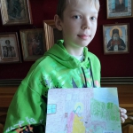 Конкурс рисунка и открытый урок, посвященные 600-летию обретения мощей преподобного Сергия Радонежского прошли в Экибастузе