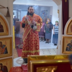 В день престольного праздника в Никольском храме Павлодара Божественную литургию совершил архиепископ Павлодарский и Экибастузский Варнава