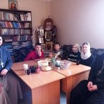 Масленичное чаепитие в молодежном клубе и воскресной школе Иверско-Серафимовского собора Экибастуза