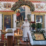В день празднования Собора Пресвятой Богородицы архиепископ Варнава совершил Литургию в Христо-Рождественском храме Павлодара