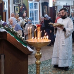 В день празднования Собора Пресвятой Богородицы архиепископ Варнава совершил Литургию в Христо-Рождественском храме Павлодара