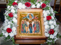 Служение епископа Павлодарского и Экибастузского Варнавы в великий праздник Вознесения Господня