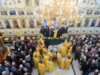 В Павлодаре прошли торжества, посвященные пятилетию учреждения Павлодарской епархии и архиерейской хиротонии епископа Варнавы