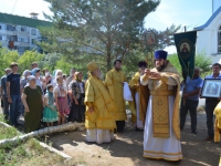 Престольный праздник отметили в храме Всех святых в земле Российской просиявших поселка Солнечный