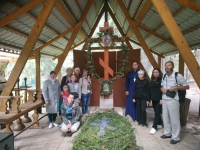 Прихожане храмов сел Орловка и Щербакты совершили паломничество к святыням южной столицы Казахстана