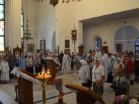 В великий праздник Вознесения Господня архиепископ Павлодарский и Экибастузский Варнава совершил богослужения в главном храме епархии