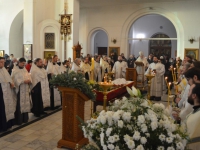 В Благовещенском кафедральном соборе Павлодара состоялось отпевание священника Никиты Шеяна