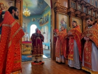 Во вторник Светлой седмицы в Иверско-Серафимовском соборе города Экибастуза отметили престольный праздник